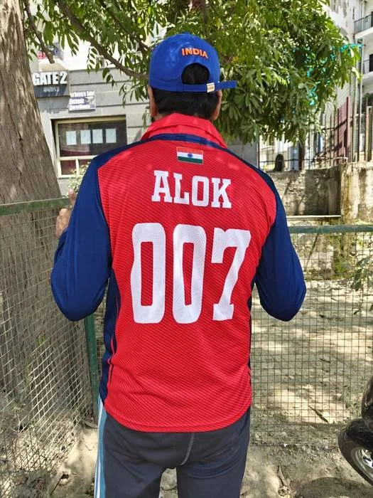 Custom Name & Number — Gyana Garments Noida Approvd
